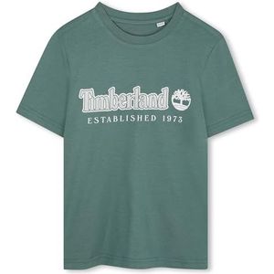 Timberland T60212 T-shirt voor jongens, Dennenkleur, 6 Jaren