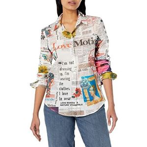 Desigual Damesshirt, wit, XS