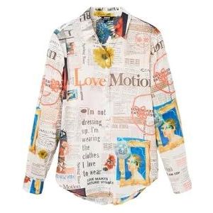 Desigual Damesshirt, wit, XS