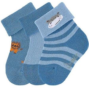 Sterntaler baby - jongens babysokch. 3-pack Nilpaard sokken, per verpakking blauw (Marine 300), (fabrikantmaat: