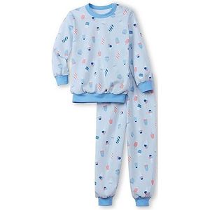 CALIDA Meisjes Toddlers Icecream Pyjamaset, Vista Blue, standaard, Vista Blue, Eén maat