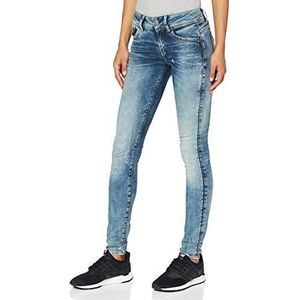 G-Star Raw Lynn Mid Waist Skinny Jeans Jeans dames,Blau (Vintage Medium Aged Small Destroy 8968-9262),25W / 32L