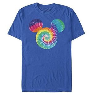 Disney Classic Mickey - Mickey Tie Dye Fill Unisex Crew neck T-Shirt Bright blue L