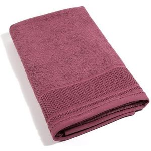 Gim badspons, effen, 90 x 140 cm, bordeaux
