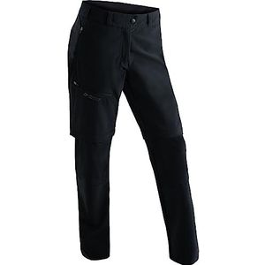 Maier Sports Wandelbroek voor dames, Latit Zip W, lange outdoorbroek, trekkingbroek met afneembare pijpen