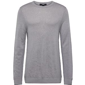 Mavi Crew Neck Sweater; Grey Melange, grijs, L