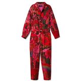 Lange jumpsuit met print van tuin