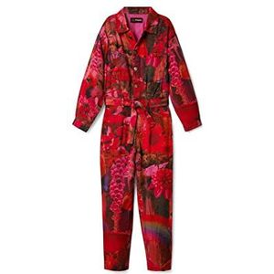 Lange jumpsuit met print van tuin