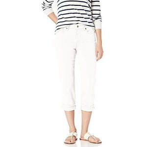 NYDJ Women's Marilyn Crop Cuff Jean, Optic White, 4