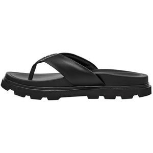 UGG Heren Capitola Flip Slide Sandal, zwart, 6 UK, Zwart, 40 EU