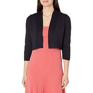 Calvin Klein Damestrui Shrug, Gebreid Indigo, S