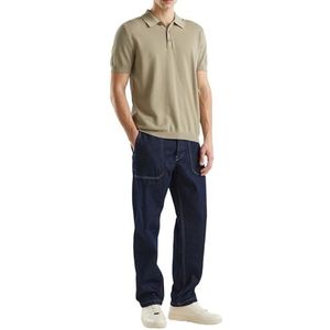 United Colors of Benetton Poloshirt voor heren, Groen, XS