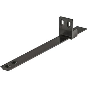 cyclingcolors 1 x inbouw-koelkastrailhaak, 250 mm, universeel scharnier, reserveonderdeel zwart