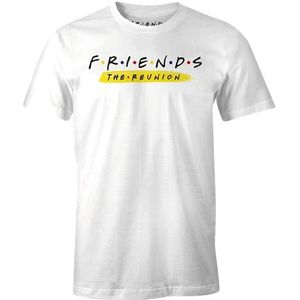 cotton division T-shirt voor heren, Wit, M