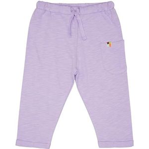 loud + proud Slub Jersey, van biologisch katoen, GOTS-gecertificeerde broek, lila (lilac), 98-104