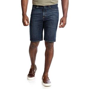 Wrangler Heren Comfort Flex Denim Shorts, Flex Dark, 36