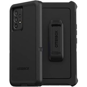 OtterBox Samsung Galaxy A53 5G Defender Series Case - ZWART, robuust en duurzaam, met poortbescherming, inclusief holster clip kickstand