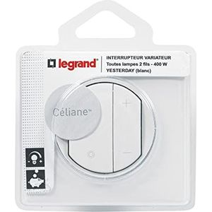 Legrand LEG99568 Celiane2 Eco dimmer voor alle lampen, wit