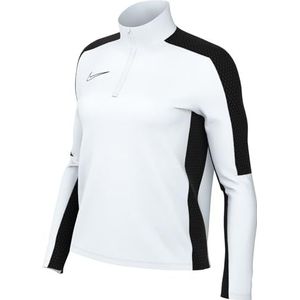 Nike Dames Top W Nk Df Acd23 Dril Top Bd, White/Black/Black, DX0513-100, S