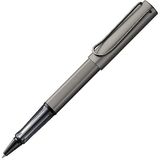 LAMY Lx rollerpen 357 – rollpen van aluminium, edel geanodiseerd in de kleur Ruthenium met transparant handvat