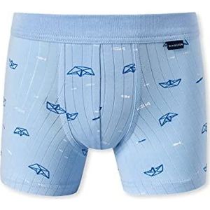 Schiesser Jongensshorts Onderbroeken Ondergoed, lichtblauw bedrukt, 92, Lichtblauw bedrukt, 92 cm