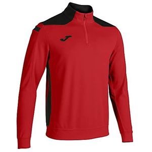 Joma Heren 101952.601.5XS sweatshirt, rood/zwart, normale maat, rood/zwart