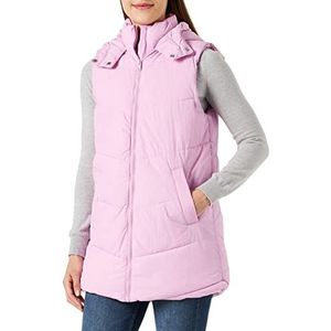 PIECES PCJAMILLA Gewatteerde bodywarmer voor dames, Lila Chiffon, S