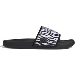 adidas Adilette Comfort Slides uniseks-volwassene Teenslipper Slides, Core Black Ftwr, 43 EU