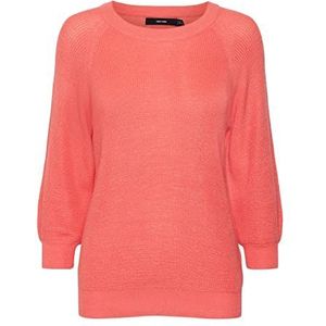VERO MODA Gebreide damestrui, Georgia Peach, M