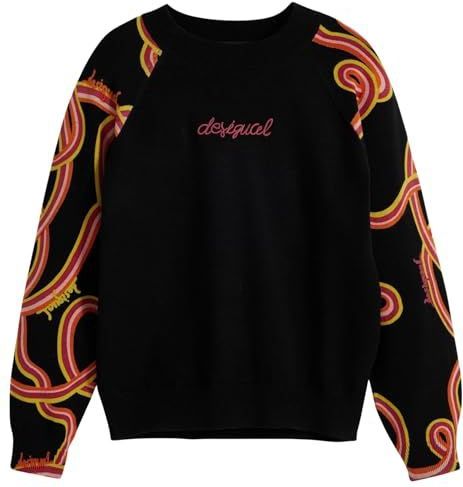 Trui met slangenmouwen