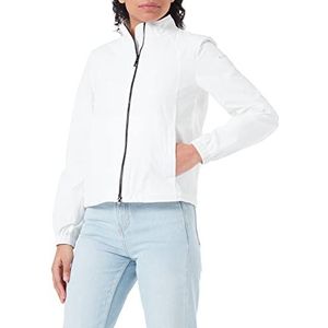 Geox Dames W Blomiee Jacket, Blanc De Blanc, 40