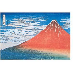 Artopweb Hocai-De Fujiama (decoratieve panelen 90 x 60 cm), hout, multicolor, 90 x 1,8 x 60 cm