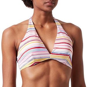 Sloggi Candy Basslet Driehoek Padded Bikini voor dames, Geel - Light Combinatie, XL