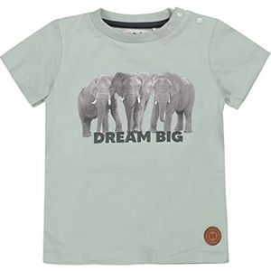Koko Noko Boy's Boys T Light Green Elephant Shirt, 62