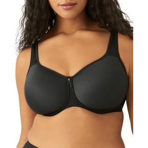Wacoal Dames Full Figure Basic Beauty Underwire Bra, Zwart, 75C