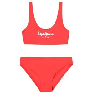 Pepe Jeans Pepe Sc Bikiniset voor meisjes, rood (rood), 16 jaar, Rood (Rood), 16 Jaren