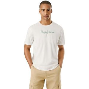 Pepe Jeans - Eggo N - T-shirt - Zwart - Katoen