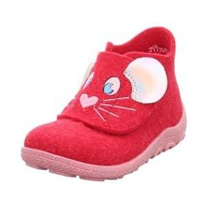 Superfit Mädchen HAPPY Hausschuhe, PINK/ROSA 5510