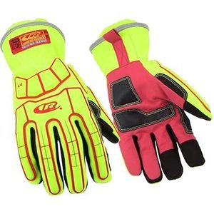 Ansell Ringers R176 Veiligheidswerkhandschoenen, Mechanische Bescherming, Maat 10 (XL), Geel (5 Paar)