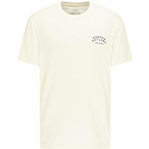 Lee Graphic Tee T-shirt, Ecru, XL/0