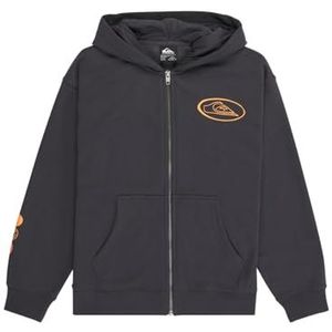 Quiksilver - Salt Water Graphic - Sweatshirt - Grijs - Jongens 8 jaar