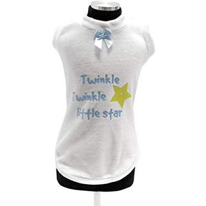 Trilly Tutti Brilli T-shirt van chenille, warmte-isolerend, vinyl, lichtblauw, 1 stuk