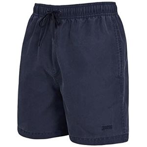 Zoggs Mens Ecodura (Enzym gewassen kort) Mosman gewassen 15 inch shorts, Navy, XL, marineblauw, XL