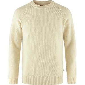 Fjallraven 87165-113 Övik Rib Sweater M Longshirt Heren Chalk White Maat M