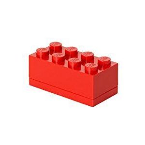 Lego Mini Box 8 Bright Red