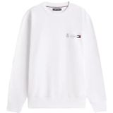 Tommy Hilfiger, Heren, Sweatshirts & Hoodies, Wit, Maat: S