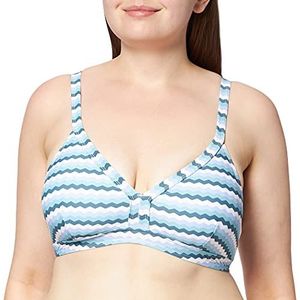 ESPRIT Maternity AOP Bikini voor dames, Lichtblauw - 443, XS/S