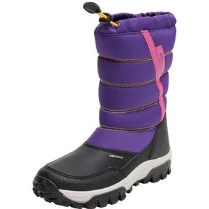 Geox Meisje J Himalaya Girl B Ab enkellaars, Prune Black, 31 EU