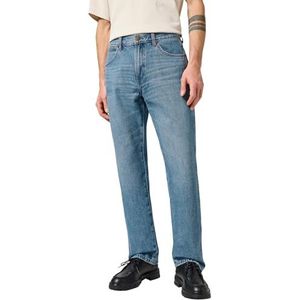 Wrangler - Frontier - Spijkerbroek - Lichtblauw - Katoen