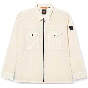 BOSS Heren shirts, Open White131, XL